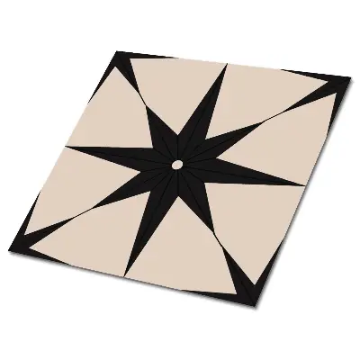 Vinylová dlažba Kvetinová hviezda