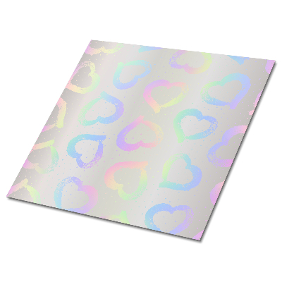 Samolepiace pvc obklady Moderné srdcia