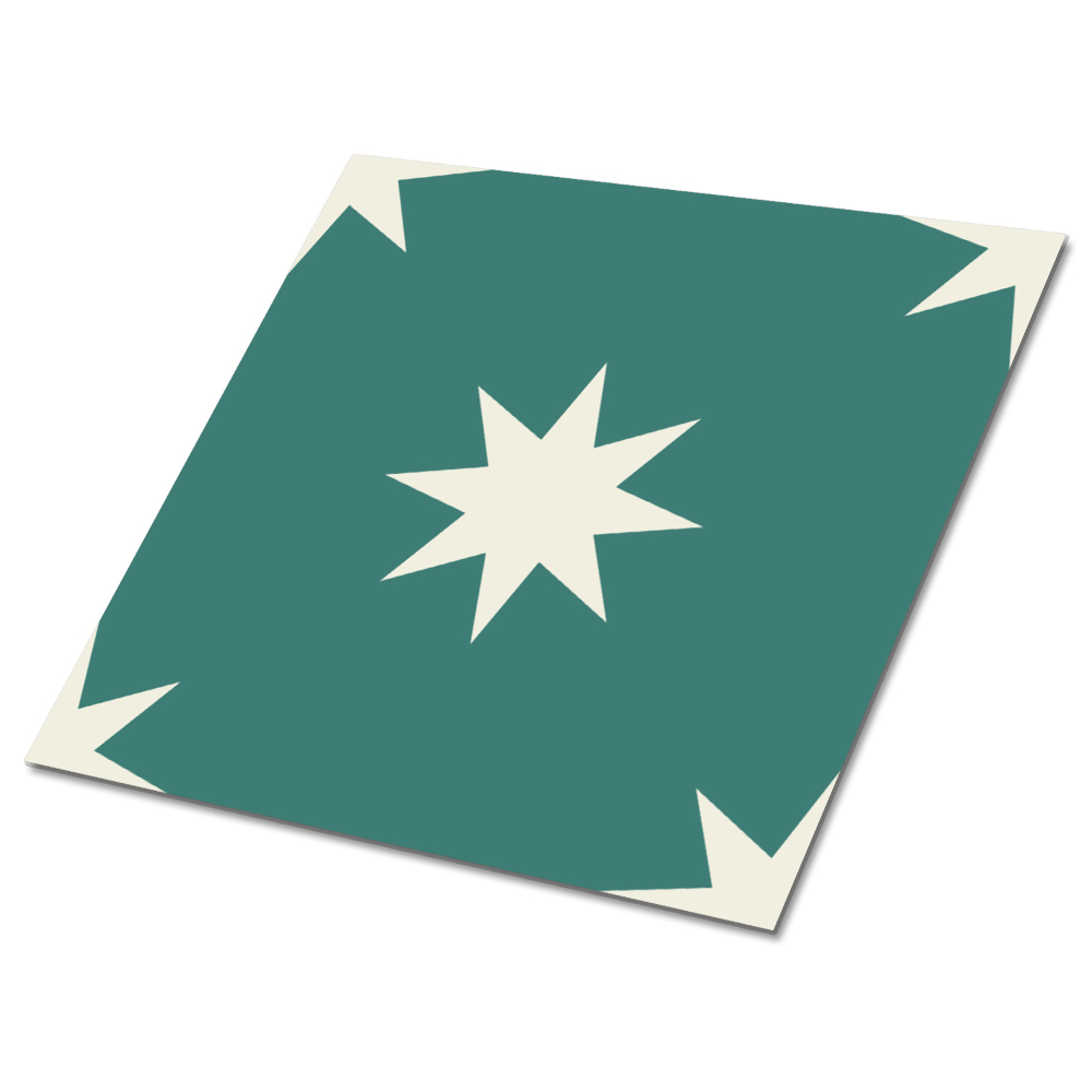 Vinylové obklady Tyrkysová hviezda