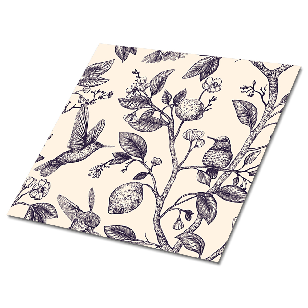 Samolepiace pvc obklady Vtáky na strome