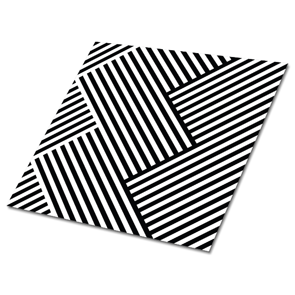 Vinylové obklady na stěnu Čierne geometrické línie
