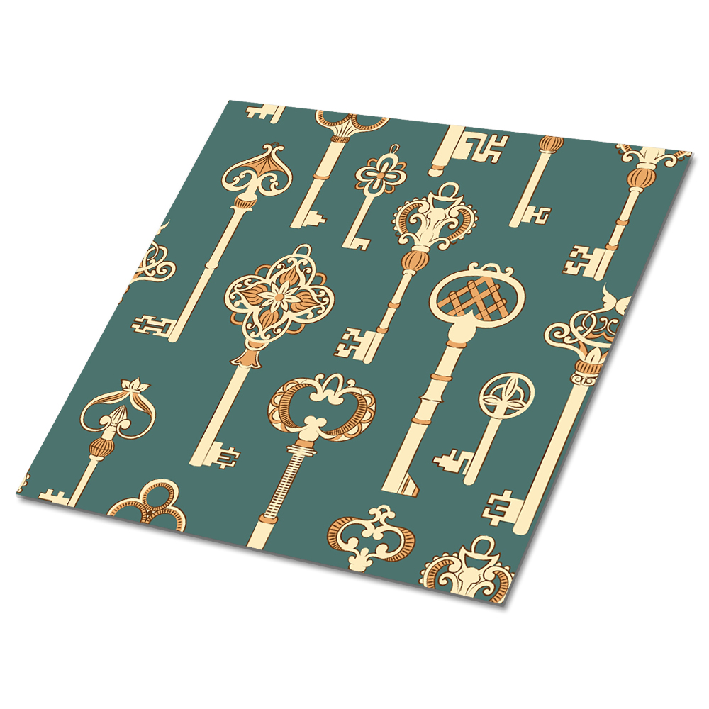 Vinylové obklady Retro kľúče