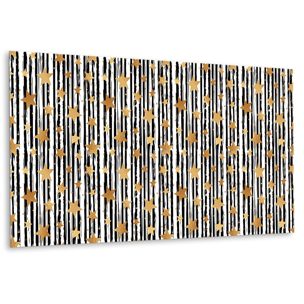 Stenový panel Motív čiar a hviezd