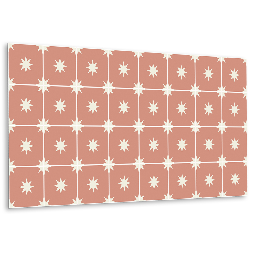 Stenový panel Štvorec s motívom hviezdy