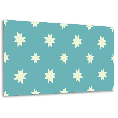 Dekoratívny nástenný panel so sedemcípou hviezdou