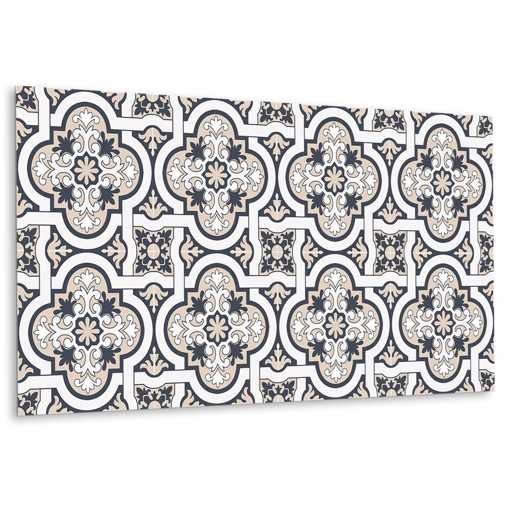 Stenový panel s listovým ornamentom