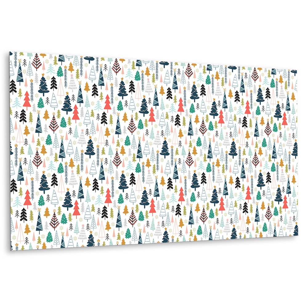 Dekoratívny nástenný panel s motívom lesa