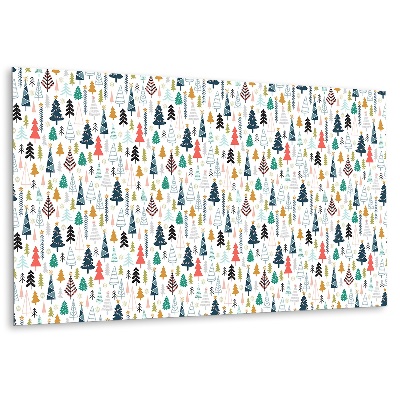 Dekoratívny nástenný panel s motívom lesa