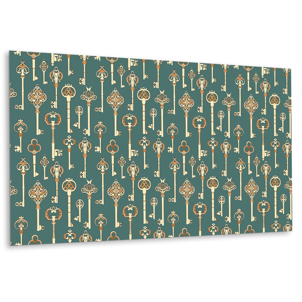 Dekoratívny nástenný panel motív kľúča