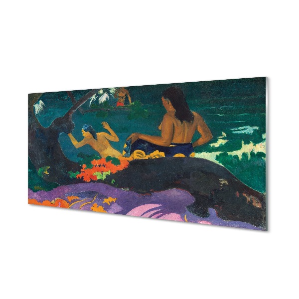 Skleneny obraz Paul Gauguin - Fatata te Miti (Pri mori)