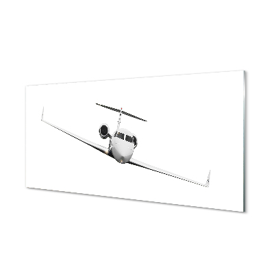 Skleneny obraz Lietadlo na bielom pozadí