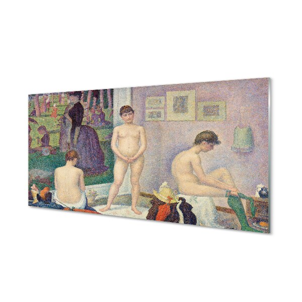 Sklenený obraz Georges Seurat - Modely
