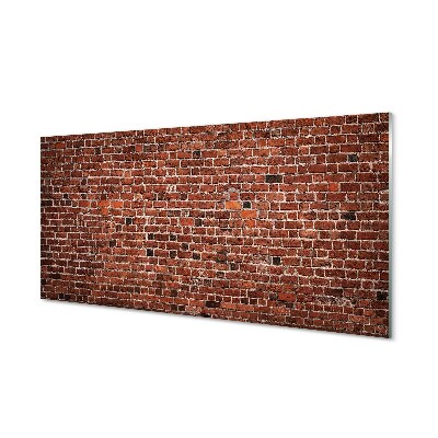 Sklenený obraz Stena z pálených tehál