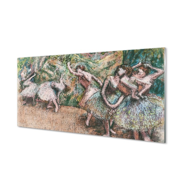Obraz na skle Edgar Degas - Baletná scéna
