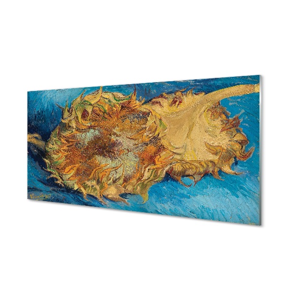 Obraz na skle Vincent van Gogh - Dve rezané slnečnice