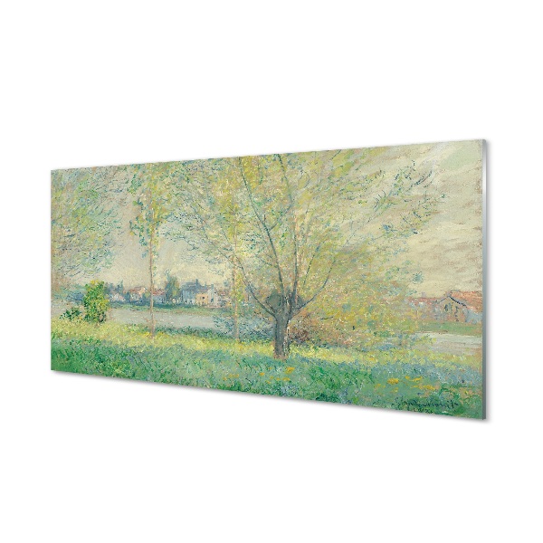 Obraz na skle Claude Monet - Vŕby