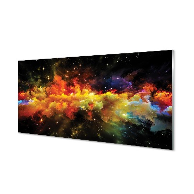 Sklenený obraz Abstraktné vesmírne vzory