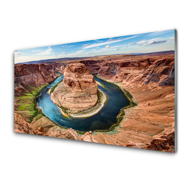 Sklenený obraz Grand Canyon rieka Krajina
