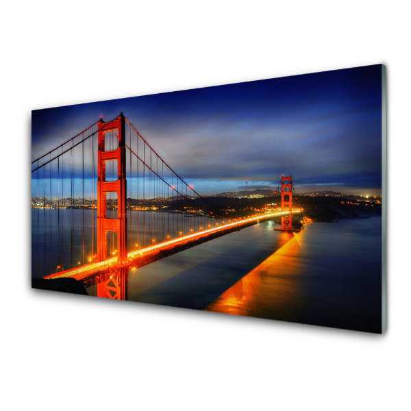Skleneny obraz Most Golden Gate