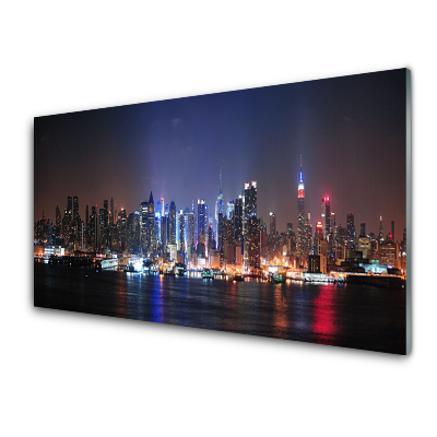 Skleneny obraz New York Manhattan