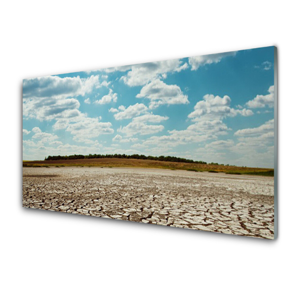 Sklenený obraz Sucho Rieka Panoráma