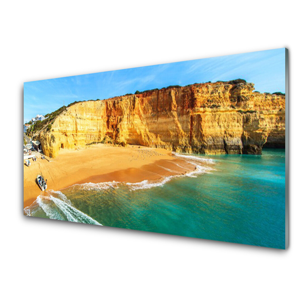 Skleneny obraz Krajina na pláži