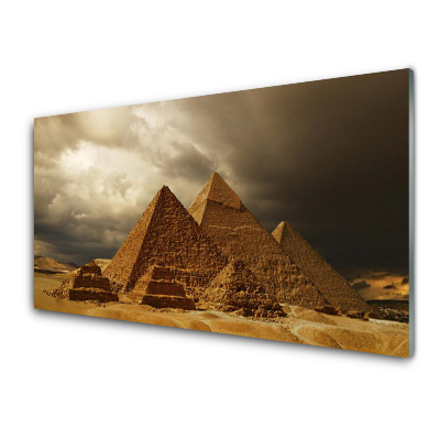 Skleneny obraz Pyramídy v Gíze