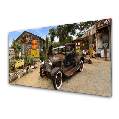 Obraz na skle Staré auto