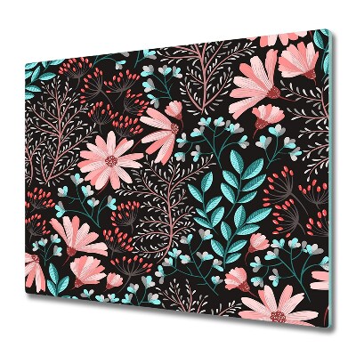 Doska na krájanie Kreslené kvety