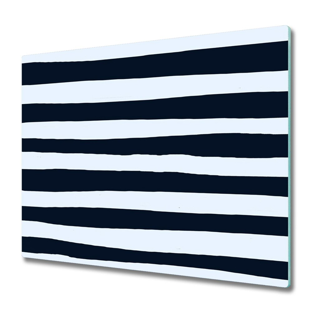 Doska na krájanie Čierne a biele pruhy