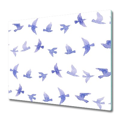 Doska na krájanie Akvarelové lastovičky