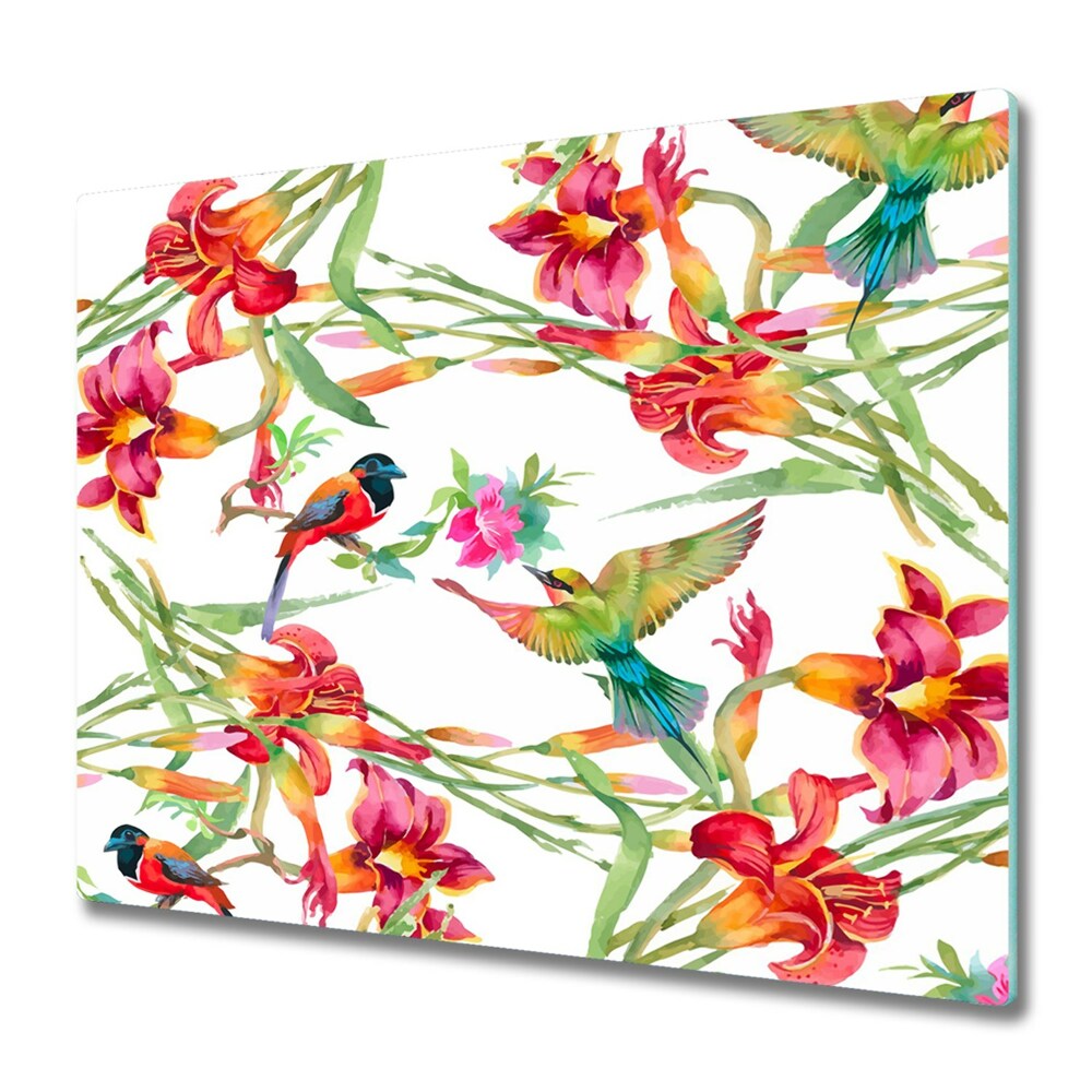 Doska na krájanie Tropické vtáky