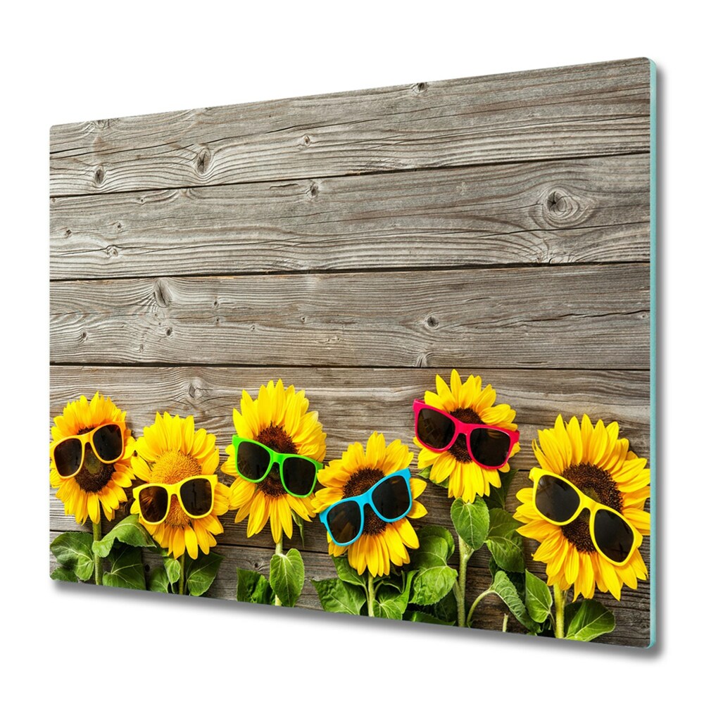 Doska na krájanie Slnečnice v pohároch