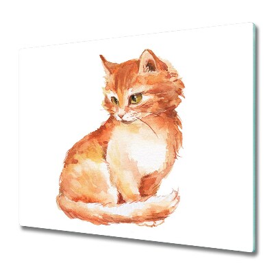 Doska na krájanie Kresba mačky