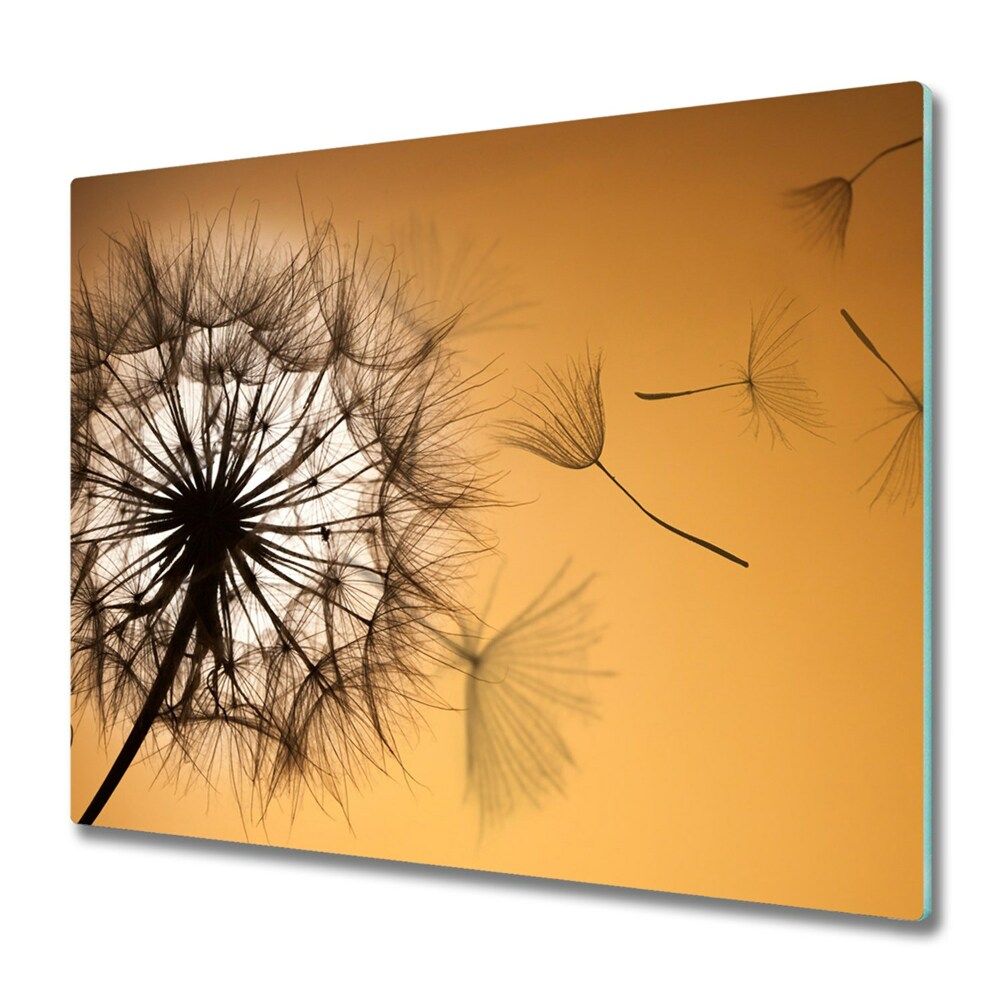 Doska na krájanie Muchotrávka na oranžovom pozadí