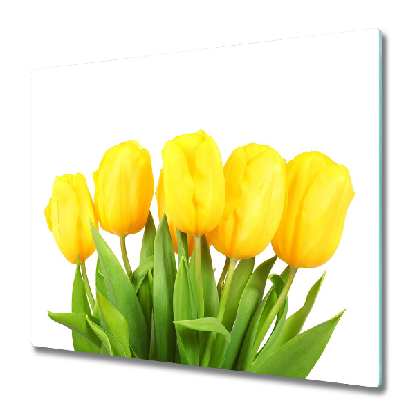 Doska na krájanie Kytica žltých tulipánov