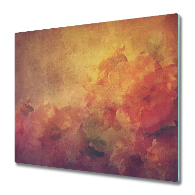 Doska na krájanie Oranžové vintage kvety