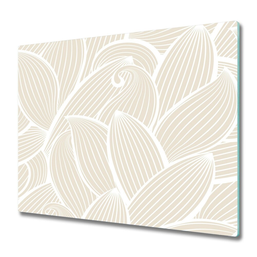 Doska na krájanie Béžový vzor listov