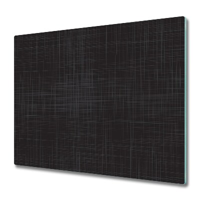 Sklenená doska na krájanie Textúra čierneho plátna