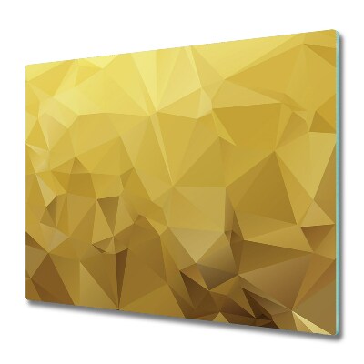 Doska na krájanie Žlté geometrické pozadie