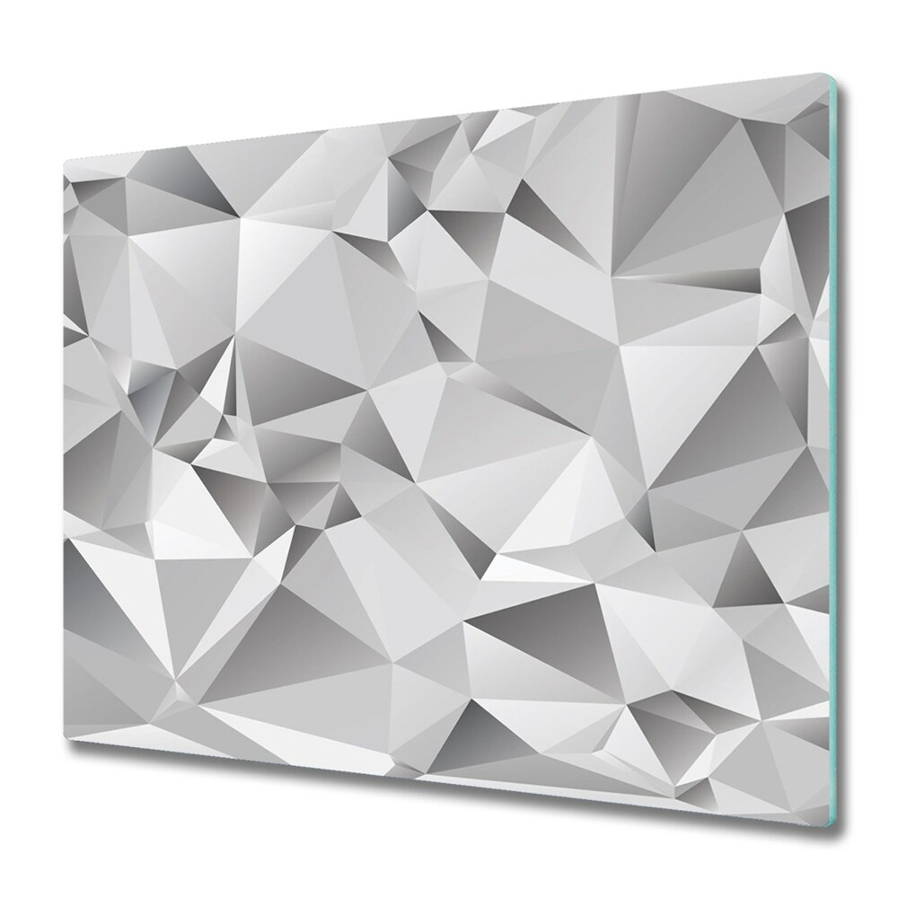 Doska na krájanie Sivá 3D abstrakcia