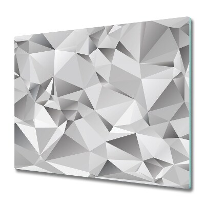 Doska na krájanie Sivá 3D abstrakcia