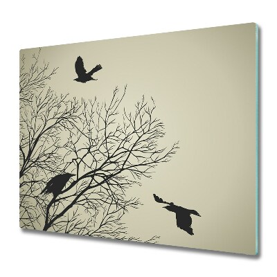 Doska na krájanie Vrany na vetve