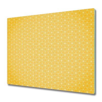 Doska na krájanie Žlté pozadie s hviezdami