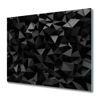 Doska na krájanie Tmavosivá 3D abstrakcia