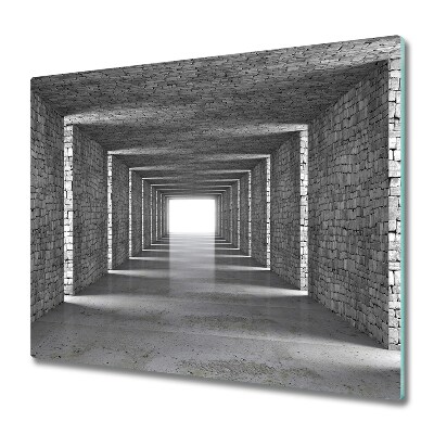 Doska na krájanie Šedý tehlový tunel