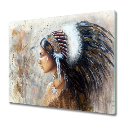 Sklenená doska na krájanie Obraz indických žien