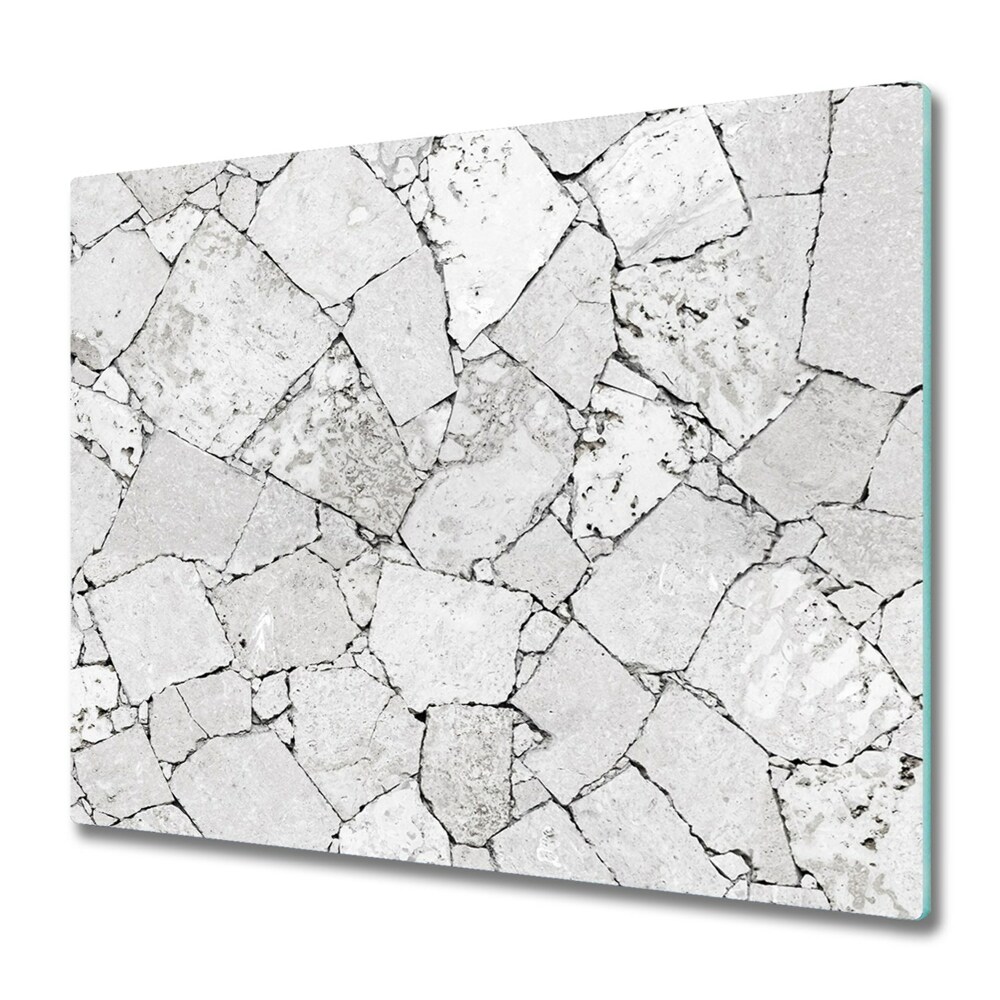 Sklenená doska na krájanie Kamenná mozaika nepravidelných tvarov,