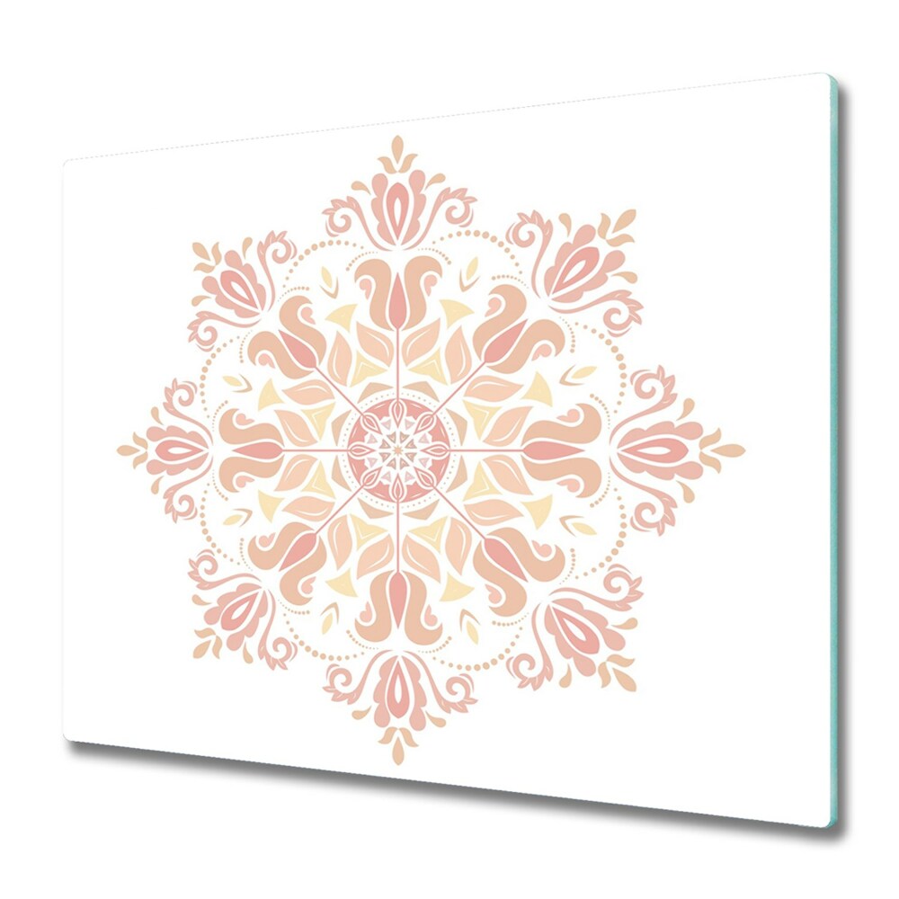 Doska na krájanie Oranžová mandala