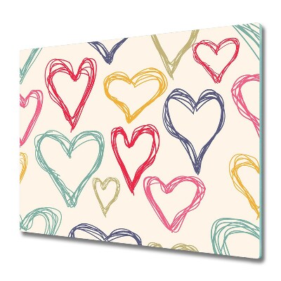 Doska na krájanie Kreslenie sŕdc